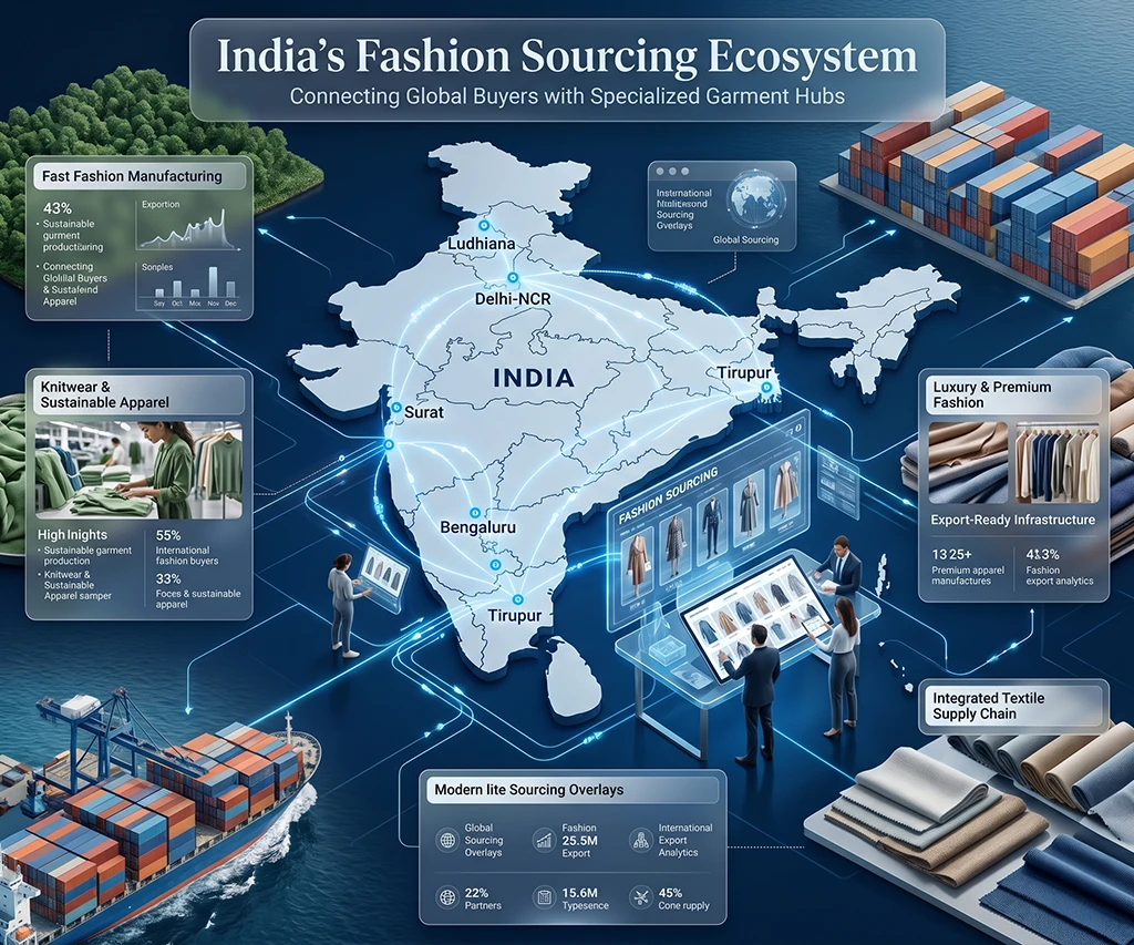 garment export house fashion sourcing center for international brands